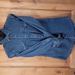 Wrangler Denim Snap Down